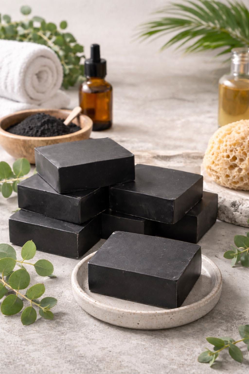 Charcoal Detox Handmade Soap